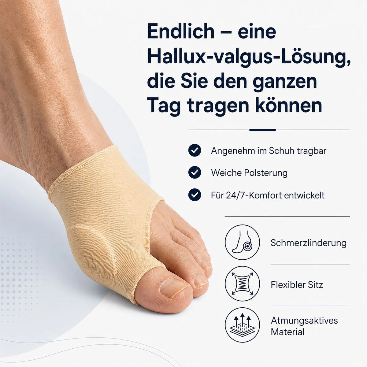 HalluxAktiv™ KorrekturSleeve